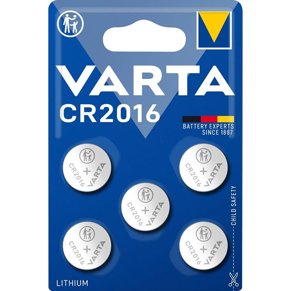 Litija baterija VARTA CR2016 3V VARTA 5gb.