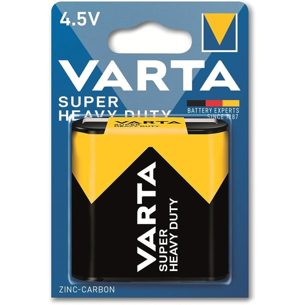Plakanā baterija VARTA Super Heavy Duty 4.5V, 1 gab. Plakanā baterija VARTA Super Heavy Duty 4.5V, 1 gab.