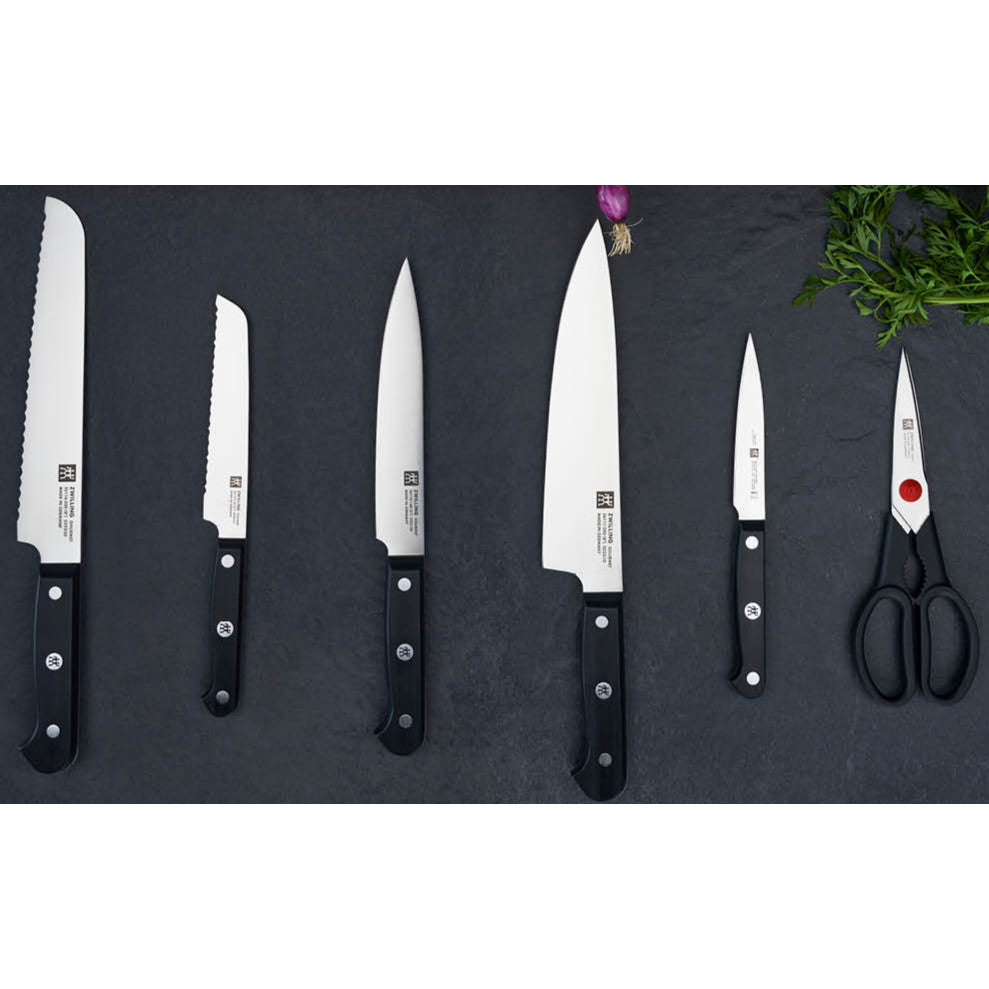 Nažu komplekts ZWILLING GOURMET pašuzasinošā statīvā, 7pr.