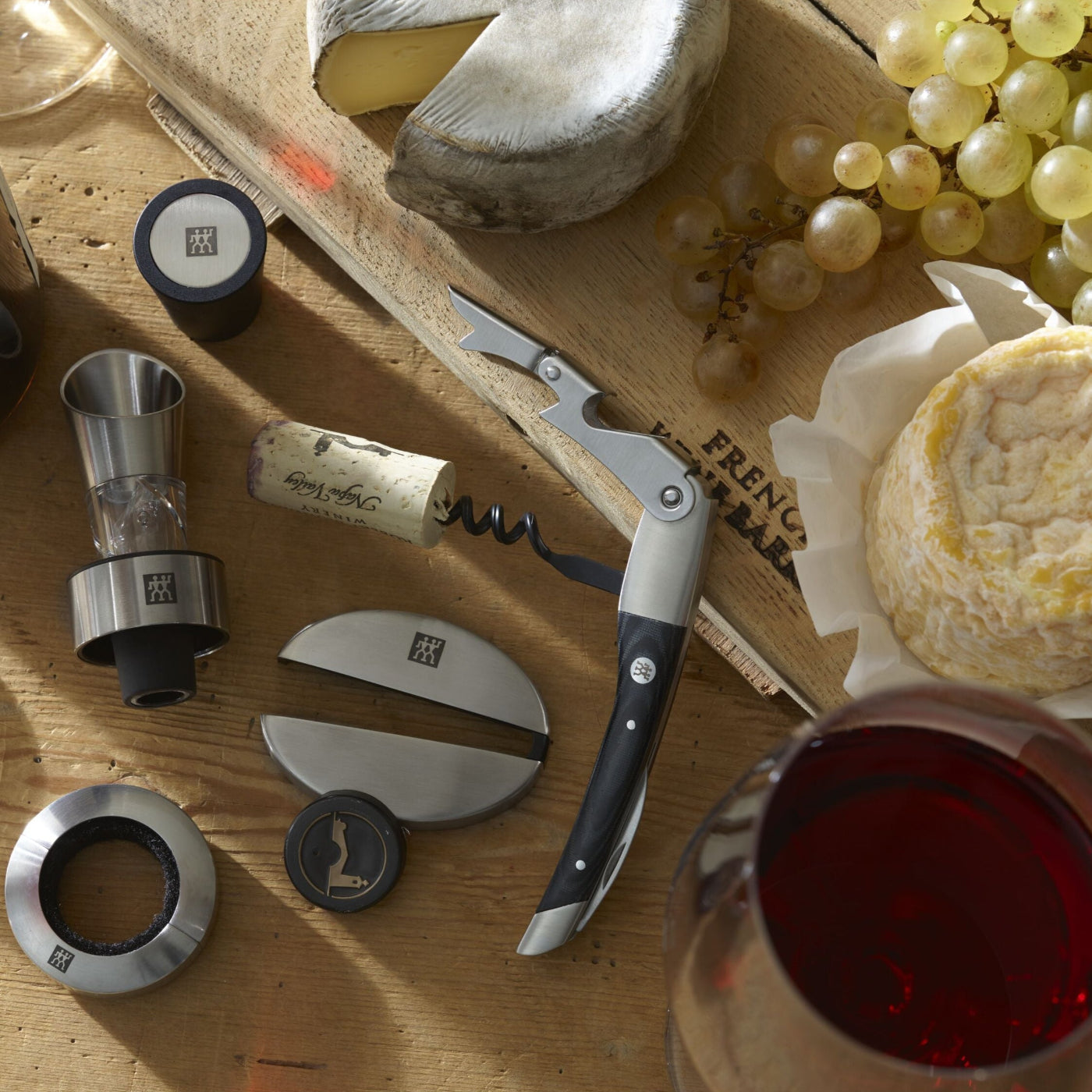 Vīna piederumu komplekts ZWILLING Sommelier, 4pr.