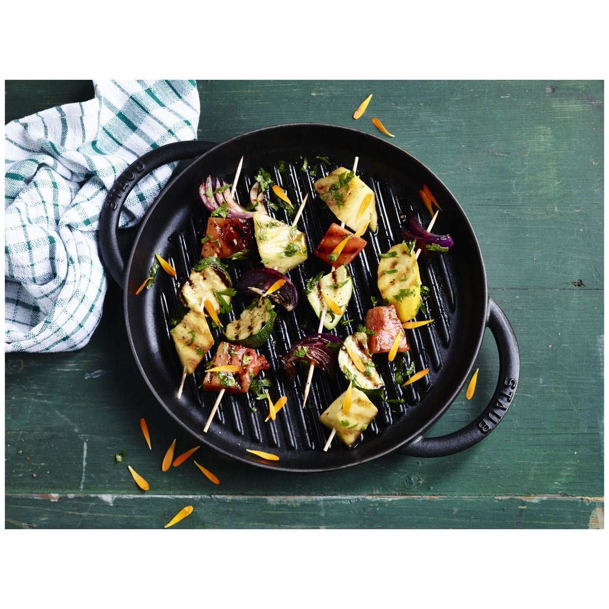 STAUB Pure Grill čuguna grilpanna 23 cm