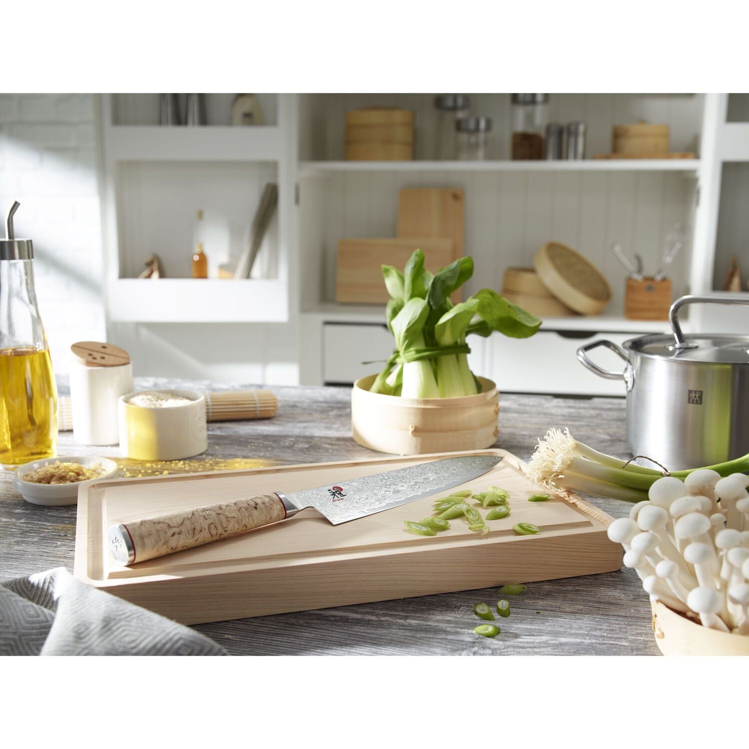 Santoku nazis Miyabi BIRCHWOOD 5000MCD, 18cm