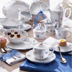 Sugar bowl Seltmann Weiden Sonate Nostalgie porcelain