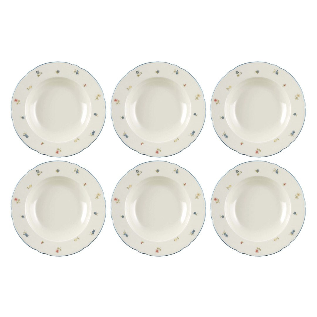 Porcelāna zupas šķīvis 23cm Seltmann Weiden Marie-Luise Streublume