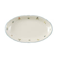 Porcelāna šķīvis ovāls 23.5 x 14cm Seltmann Weiden Marie-Luise Streublume