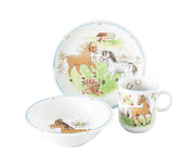 Compact trauku komplekts bērniem Mans ponijs porcelāns Seltmann Weiden