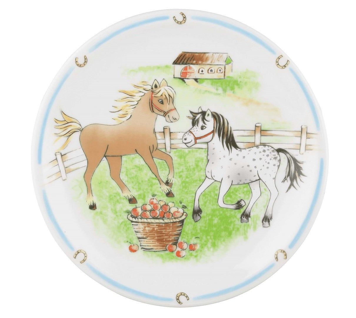 Compact trauku komplekts bērniem Mans ponijs porcelāns Seltmann Weiden