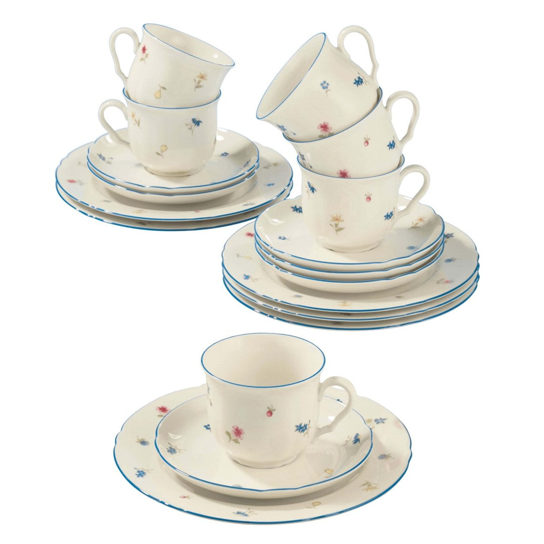 Porcelāna kafijas servīze Seltmann Weiden Marie-Luise Streublume  18pr.