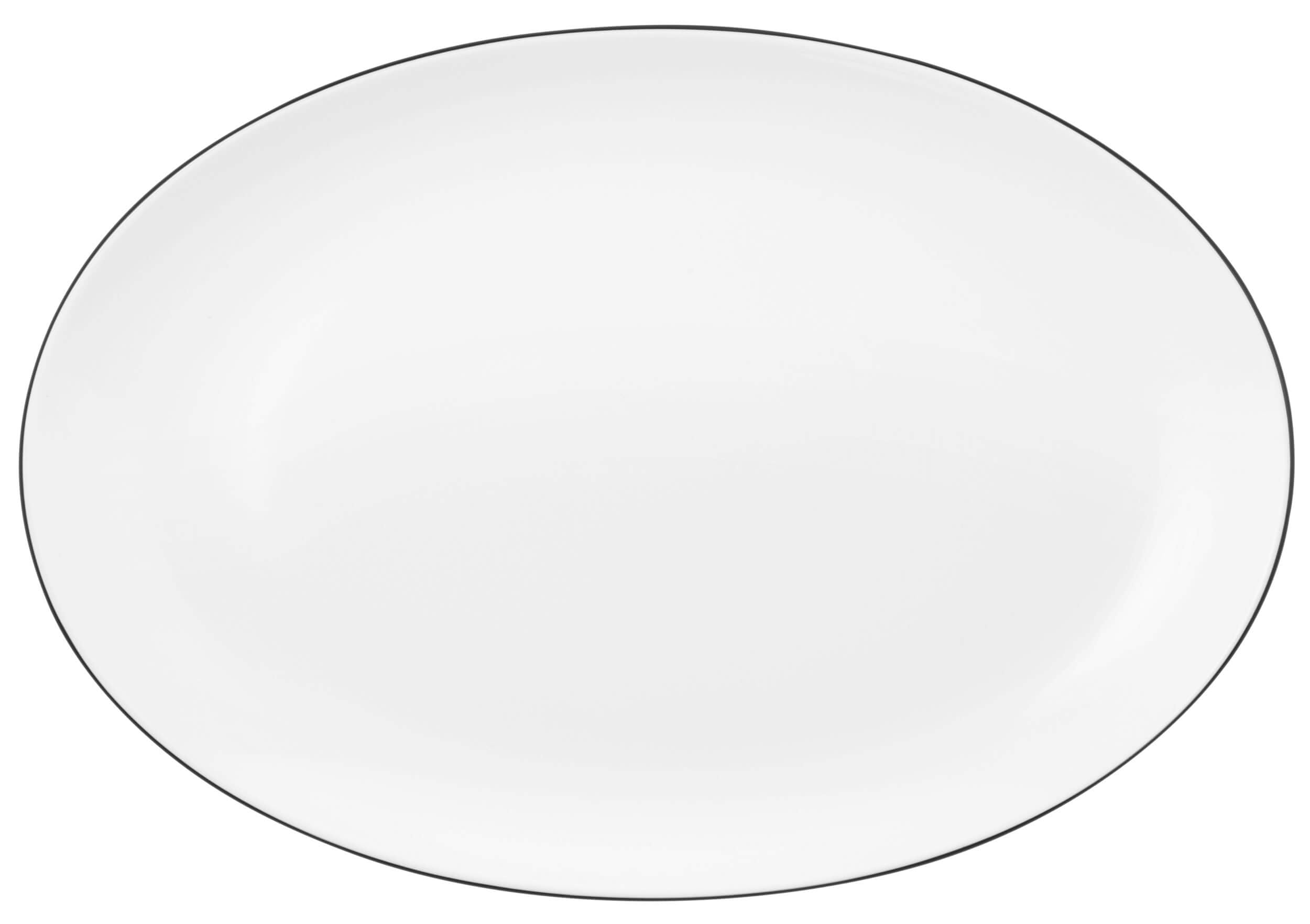 Servējamais šķīvis 35x24cm Black Line Seltmann Weiden