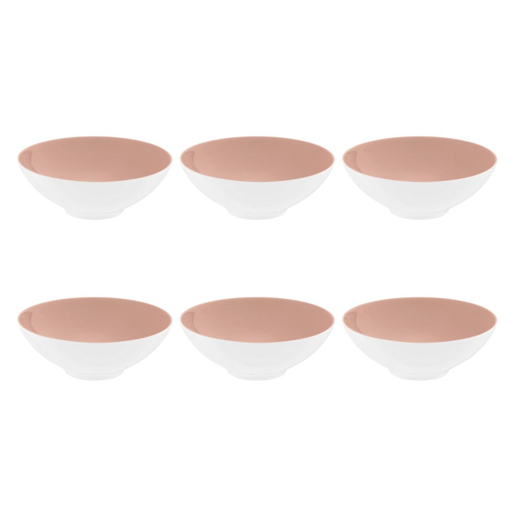 Porcelāna bļodas Seltmann Weiden Life Fashion 14.5 cm, Posh Rose, 6 gab.