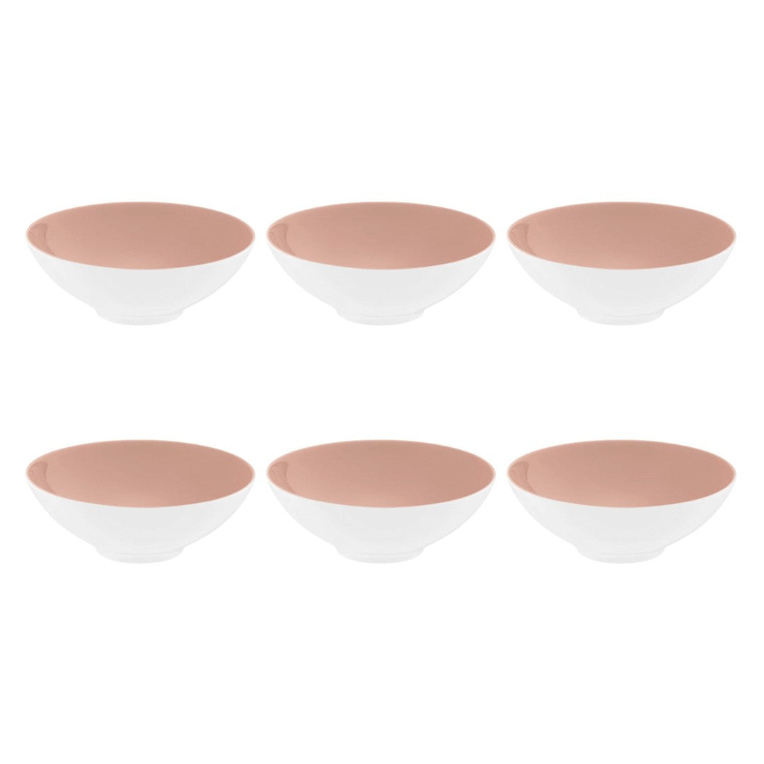 Porcelāna bļodas Seltmann Weiden Life Fashion 14.5 cm, Posh Rose, 6 gab.