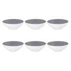 Porcelāna bļodas Seltmann Weiden Life Fashion 14,5 cm, Elegant Grey, 6 gab.