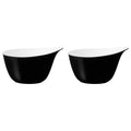 Brokastu pārslu bļodiņas 600ml Seltmann Weiden Life Fashion glamorous black, 2gab.