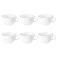 Kafijas tases Seltmann Weiden Lido Black Line 350ml 6gab.