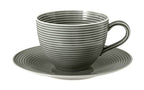 Porcelāna apakštases Seltmann Weiden Beat Color Glaze 16,5cm, 6 gab., pelēkas