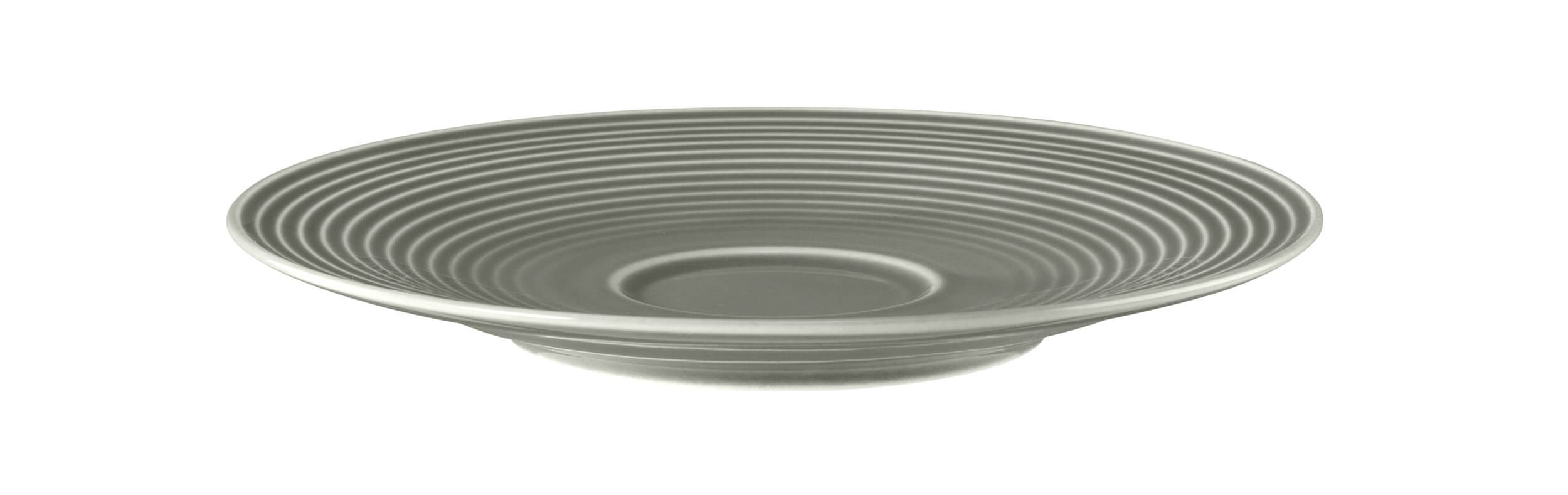 Porcelāna apakštases Seltmann Weiden Beat Color Glaze 16,5cm, 6 gab., pelēkas
