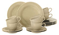 Kafijas servīze Seltmann Weiden Beat Color Glaze 6 personām, smilškrāsas
