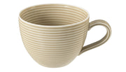 Porcelāna kafijas tases Seltmann Weiden Beat Color Glaze 0.26L, 6 gab., smilškrāsas