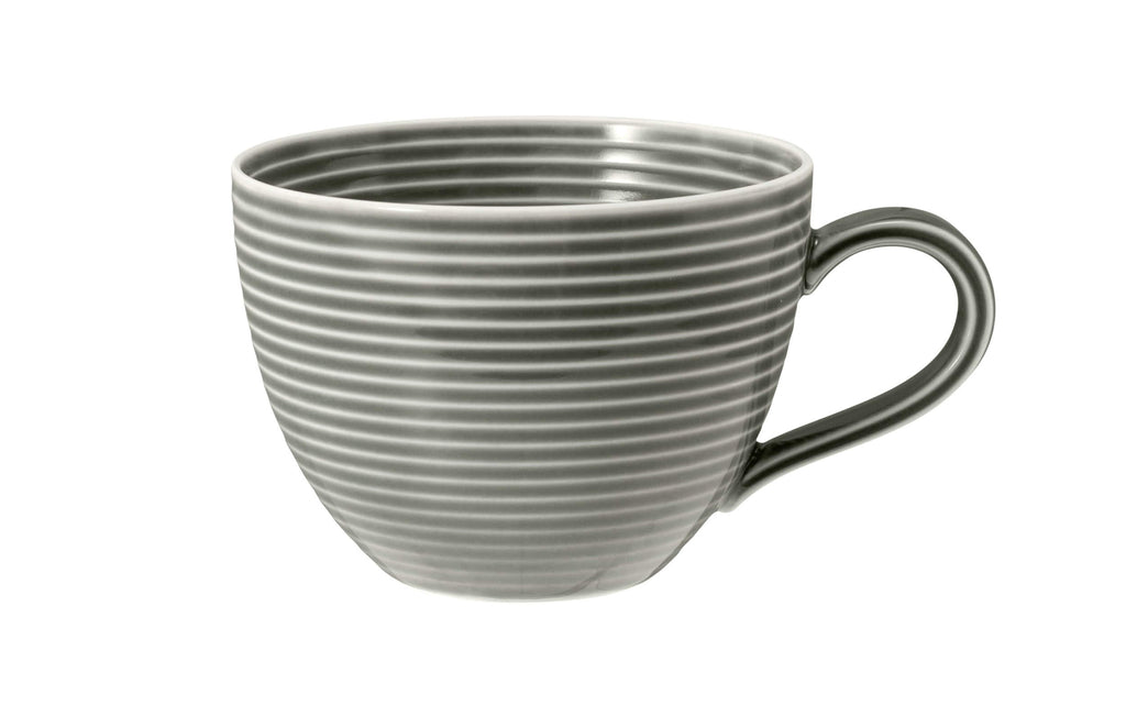 Porcelāna kafijas tases Seltmann Weiden Beat Color Glaze 0.26L, 6 gab., pērļu pelēkas