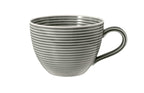 Porcelāna kafijas tases Seltmann Weiden Beat Color Glaze 0.26L, 6 gab., pērļu pelēkas