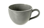 Porcelāna kafijas tases Seltmann Weiden Beat Color Glaze 0.26L, 6 gab., pērļu pelēkas