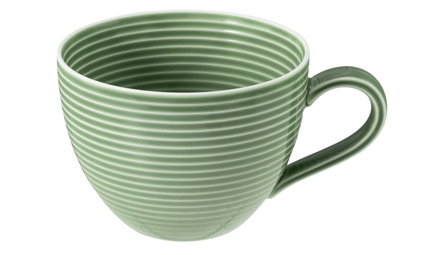 Porcelāna kafijas tases Seltmann Weiden Beat Color Glaze 0.26L, 6 gab., zaļas