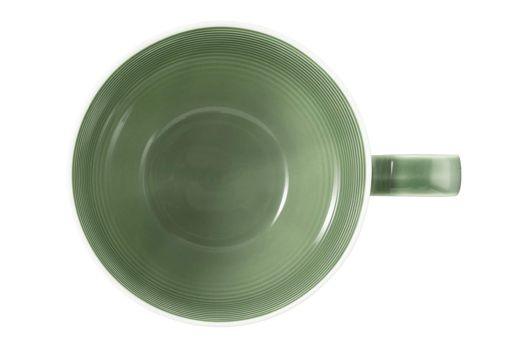Porcelāna kafijas tases Seltmann Weiden Beat Color Glaze 0.26L, 6 gab., zaļas