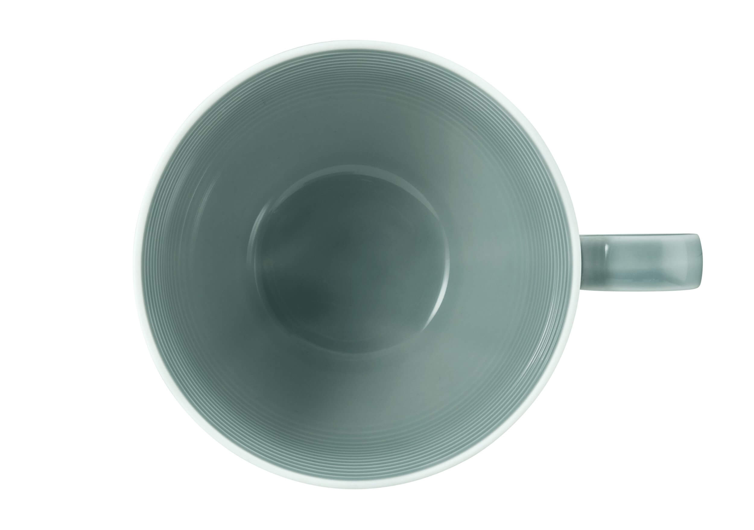 Porcelāna kafijas tases Seltmann Weiden Beat Color Glaze 350ml, 6 gab., zilas