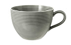 Porcelāna kafijas tases Seltmann Weiden Beat Color Glaze 350ml, 6 gab., pērļu pelēkas