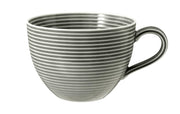 Porcelāna kafijas tases Seltmann Weiden Beat Color Glaze 350ml, 6 gab., pērļu pelēkas