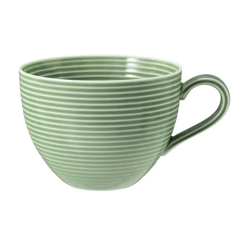 Porcelāna kafijas tases Seltmann Weiden Beat Color Glaze 350ml, 6 gab., zaļas
