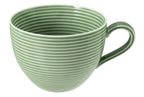 Porcelāna kafijas tases Seltmann Weiden Beat Color Glaze 350ml, 6 gab., zaļas