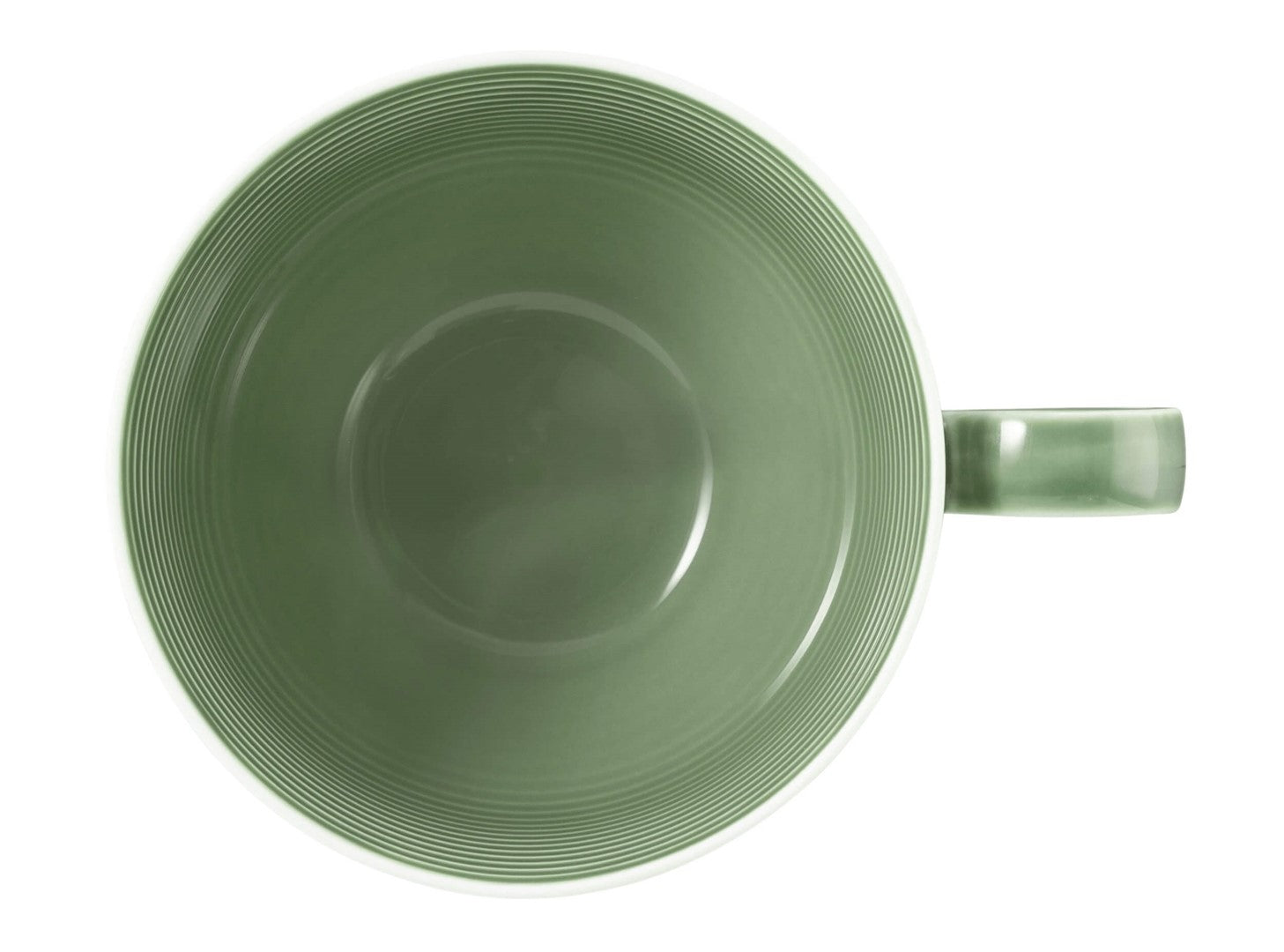 Porcelāna kafijas tases Seltmann Weiden Beat Color Glaze 350ml, 6 gab., zaļas