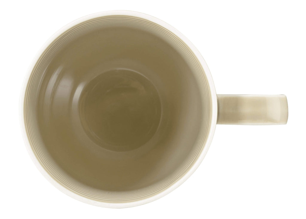 Porcelāna krūzes Seltmann Weiden Beat Color Glaze 350ml, 6 gab., smilškrāsas