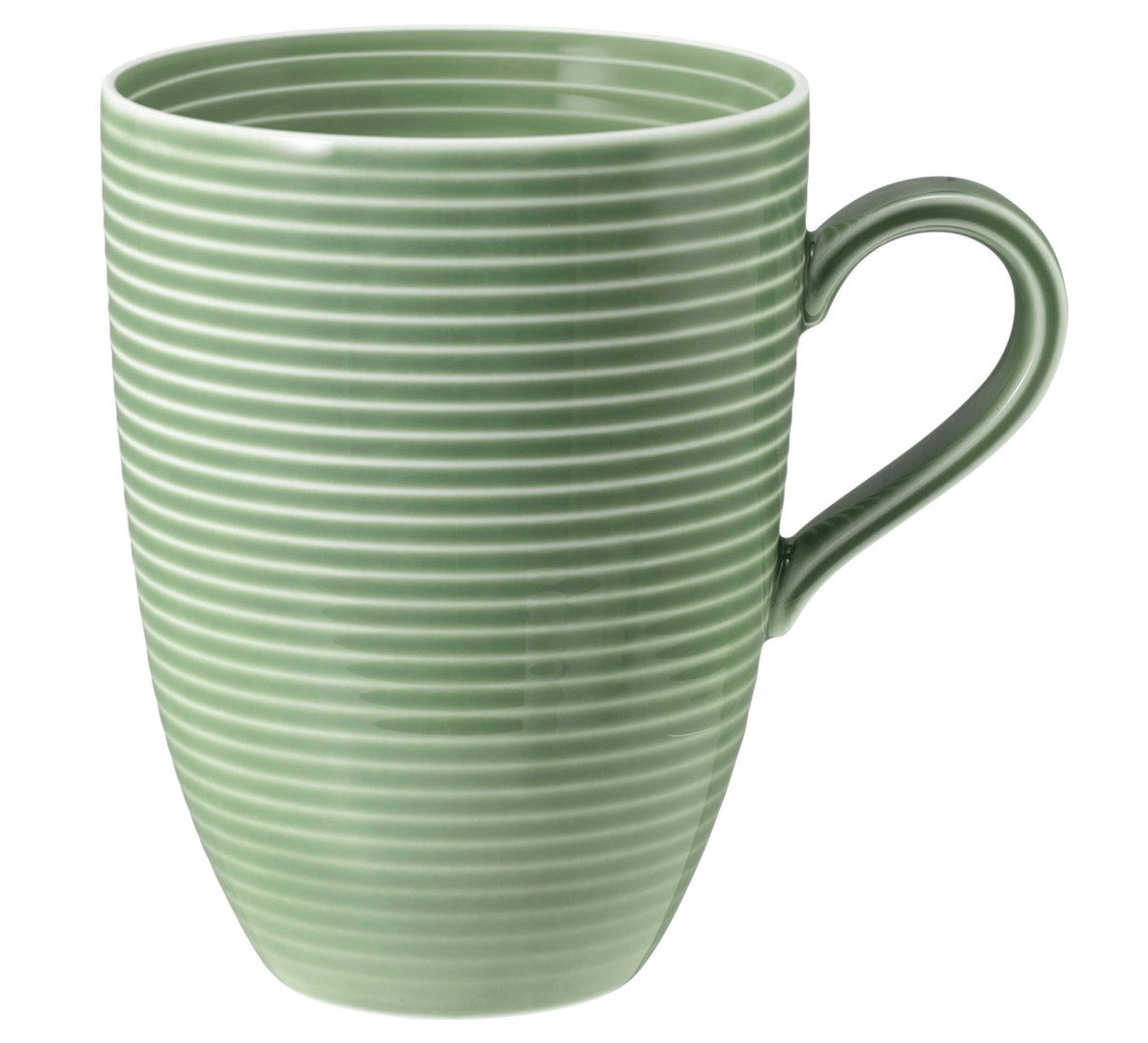 Porcelāna krūzes Seltmann Weiden Beat Color Glaze 350ml, 6 gab., zaļas