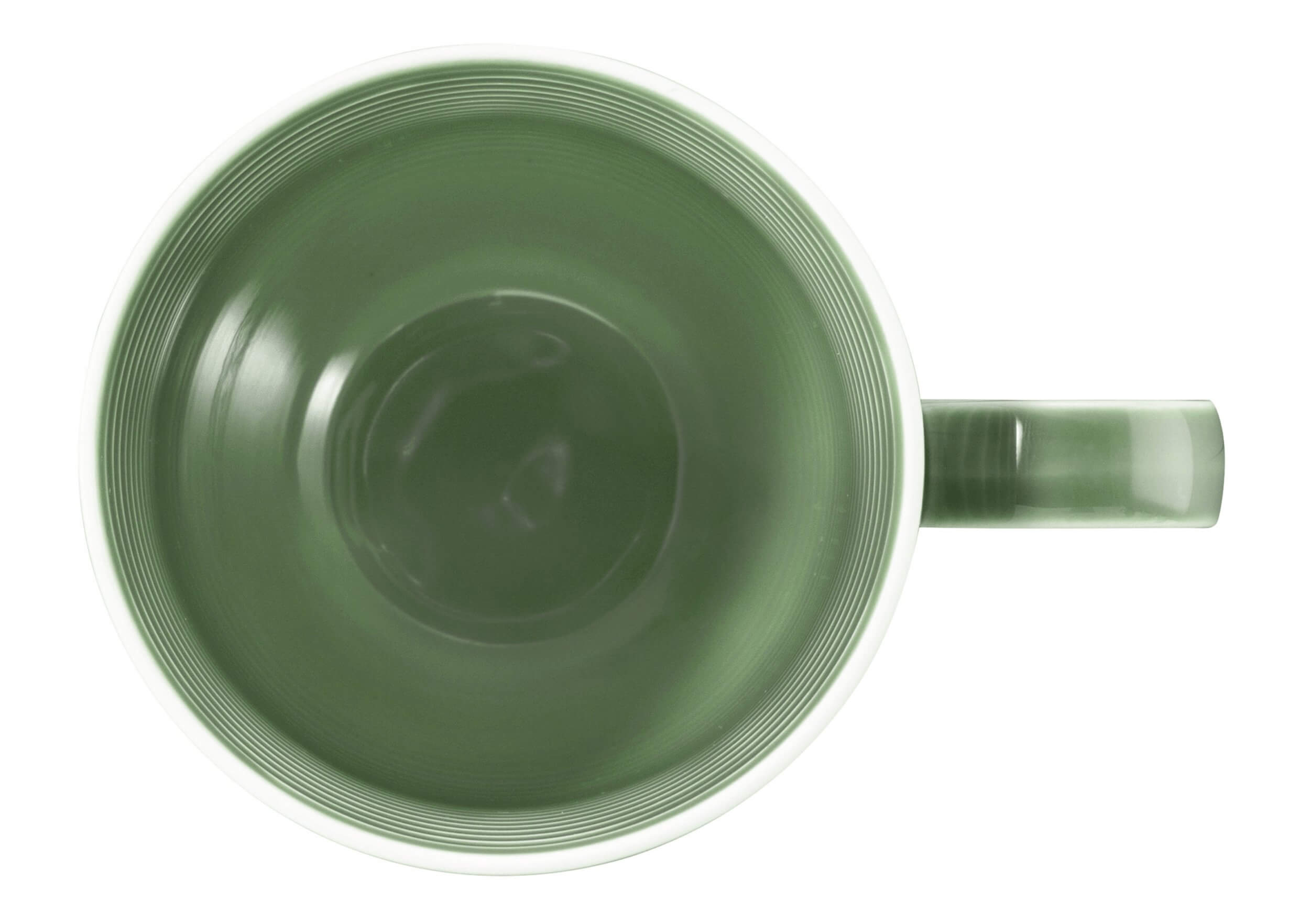 Porcelāna krūzes Seltmann Weiden Beat Color Glaze 350ml, 6 gab., zaļas
