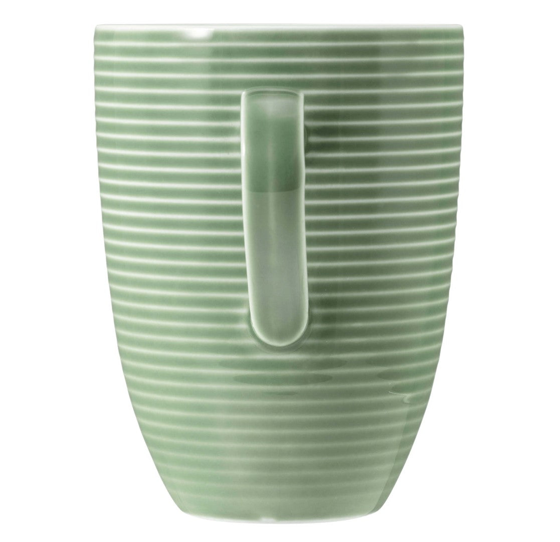 Porcelāna krūzes Seltmann Weiden Beat Color Glaze 350ml, 6 gab., zaļas