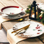 Dziļais šķīvis Seltmann Wieden Life Christmas 23cm, porcelāns