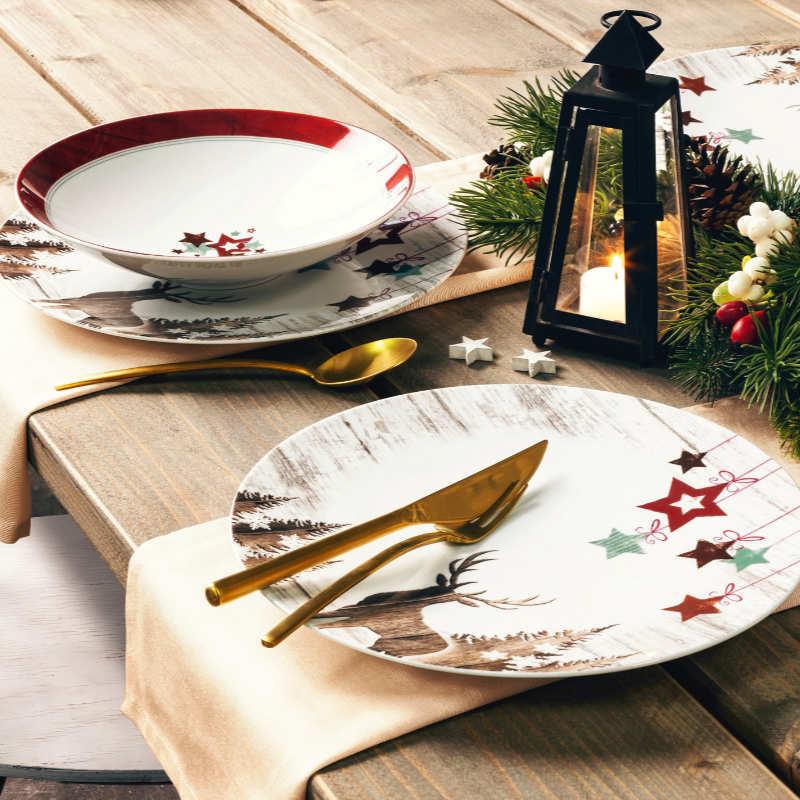 Dziļais šķīvis Seltmann Wieden Life Christmas 23cm, porcelāns