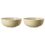 Seltmann Weiden Beat Color Glaze bļodas 20 cm, 2 gab., smilškrāsas