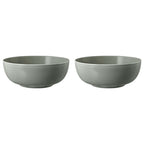 Seltmann Weiden Beat Color Glaze bļodas 20,4 cm, 2 gab., pērļu pelēkas