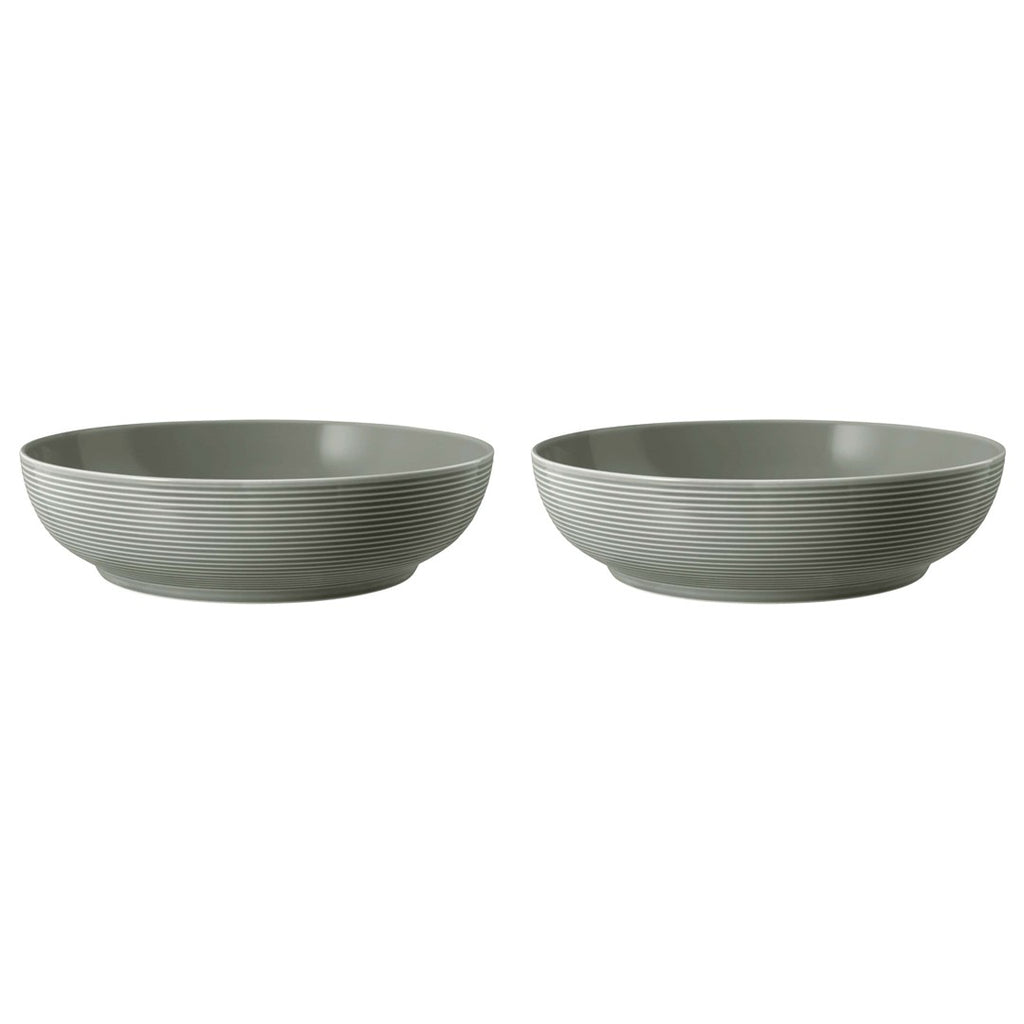Seltmann Weiden Beat Color Glaze bļodas 25cm, 2 gab., pērļu pelēkas