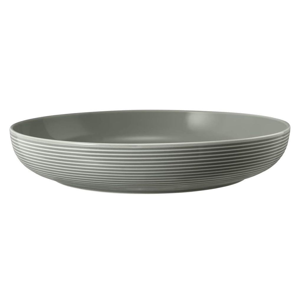 Porcelāna bļoda Seltmann Weiden Beat Color Glaze 28cm 2gab., pelēka