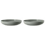Porcelāna bļoda Seltmann Weiden Beat Color Glaze 28cm 2gab., pelēka