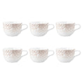Porcelāna kafijas tases Seltmann Weiden Liberty Krakelee 0.26L, 6 gab.