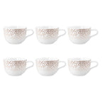 Porcelāna kafijas tases Seltmann Weiden Liberty Krakelee 0.26L, 6 gab.