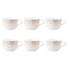 Porcelāna kafijas tases Seltmann Weiden Liberty Krakelee 0.26L, 6 gab.