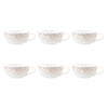 Porcelāna tējas tases Seltmann Weiden Liberty Krakelee 0.28L, 6 gab.