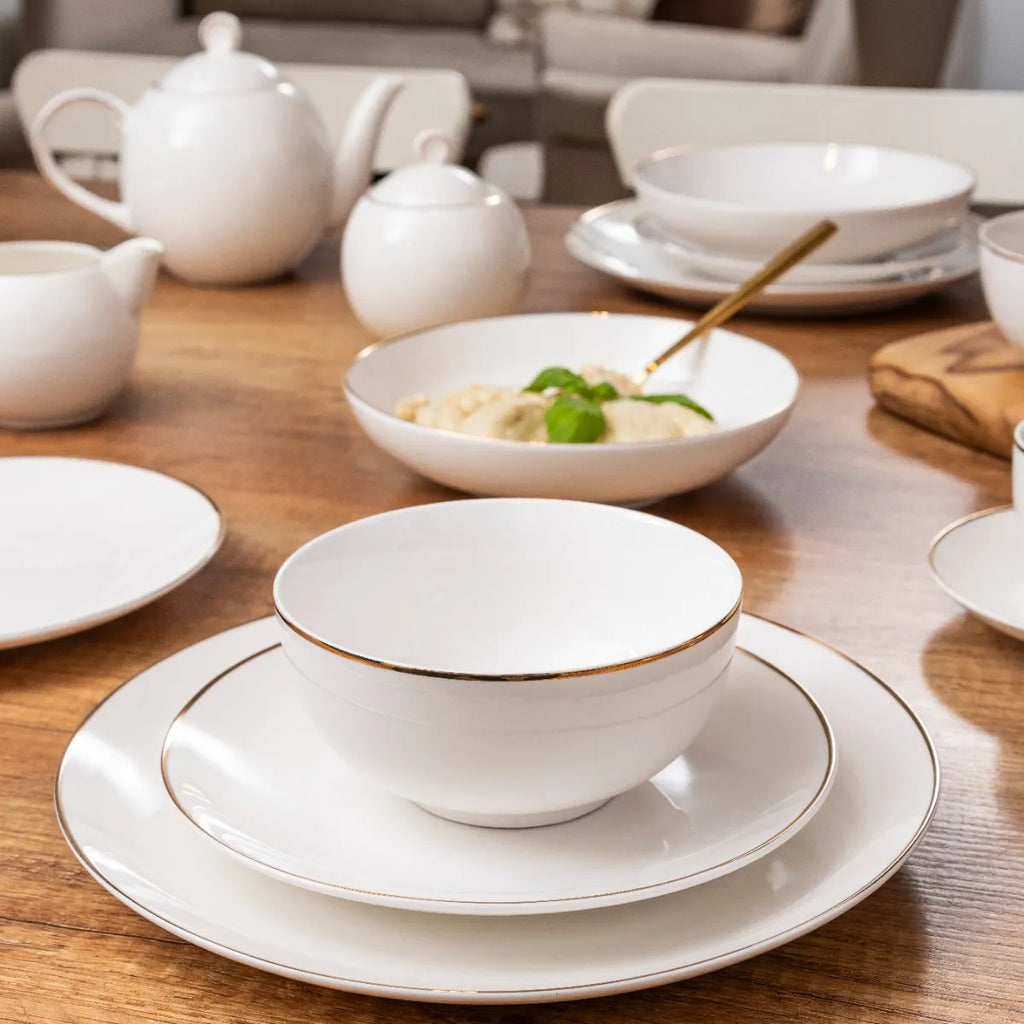 Porcelāna bļodas Seltmann Weiden Liberty Golden Line 17.5cm, 2gab.