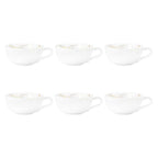 Porcelāna tējas tases Seltmann Weiden Liberty Golden Rose Hip 0.28L, 6 gab.